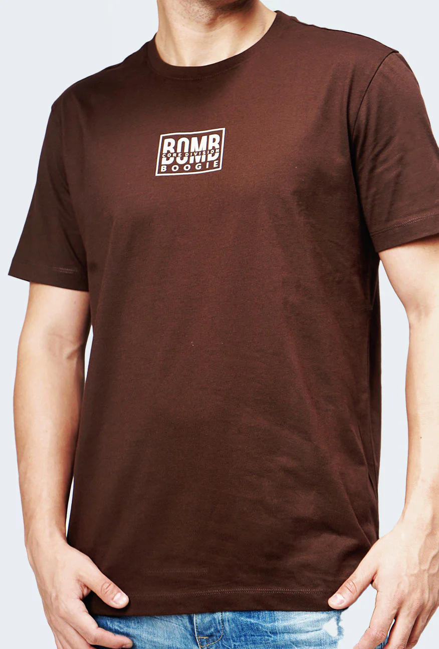 T-Shirt Lengan Pendek Holmes Brown - Image 5
