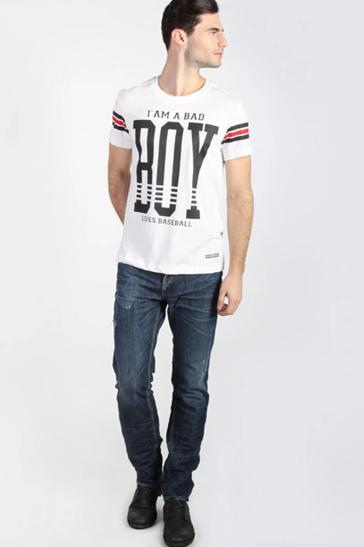 T-Shirt Lengan Pendek Holy Boy Offwhite - Image 2