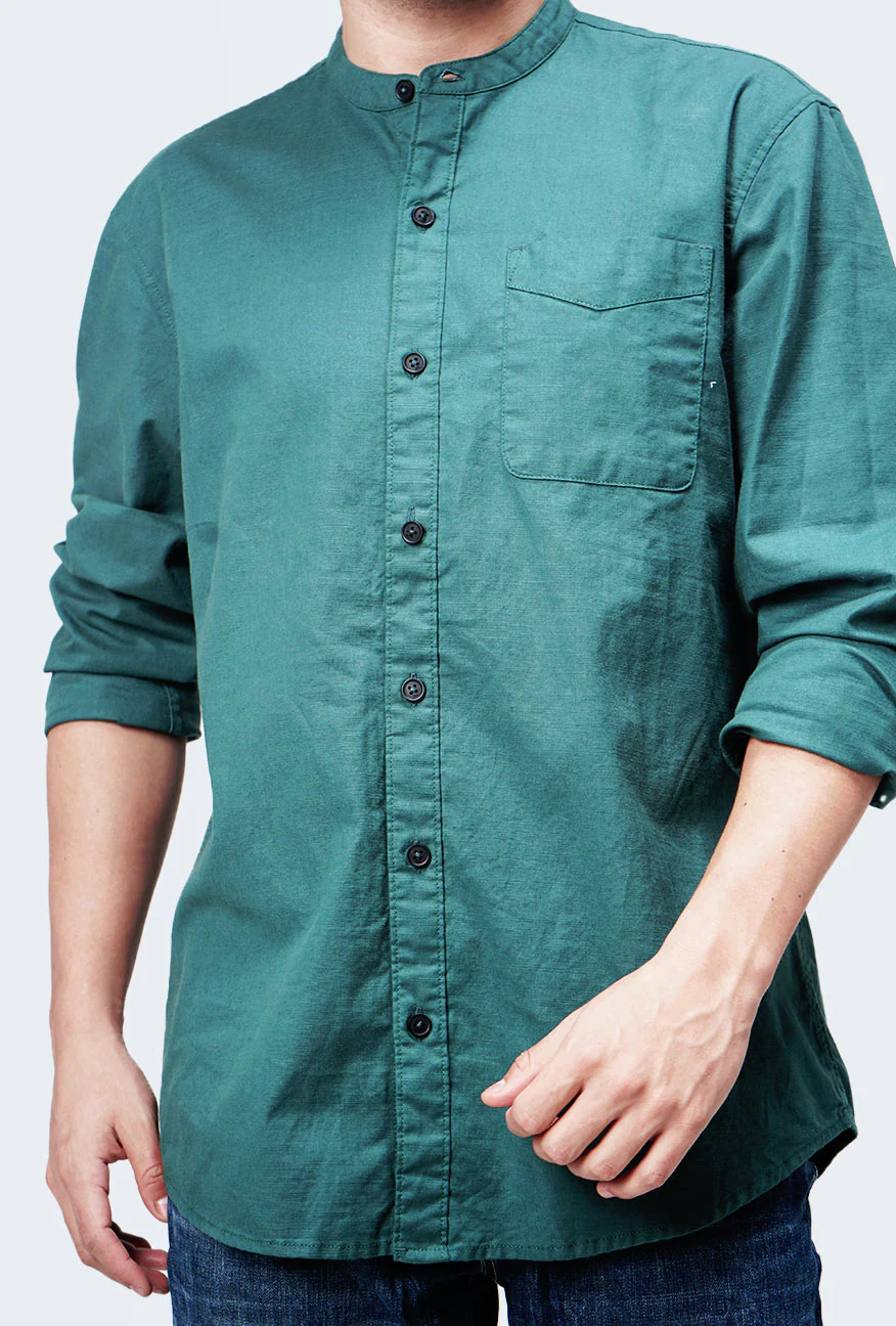 Kemeja Koko Hornet Dark Green - Image 3
