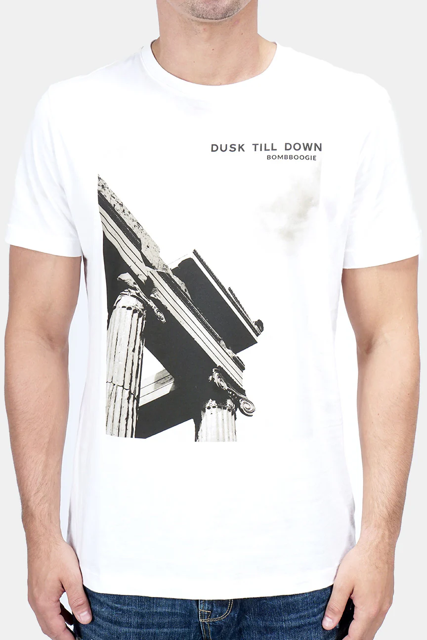 T-Shirt Lengan Pendek Horten Offwhite - Image 3