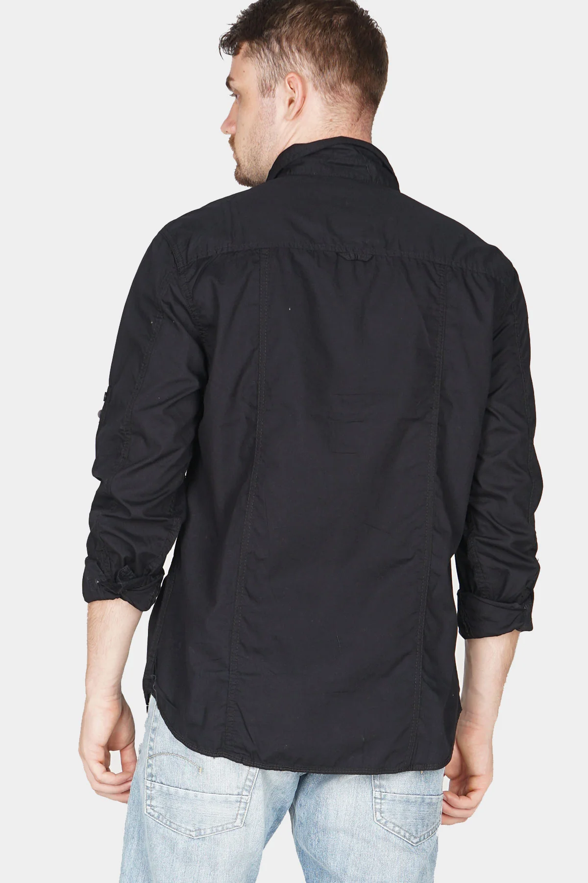 Kemeja Lengan Panjang Inception Black - Image 2