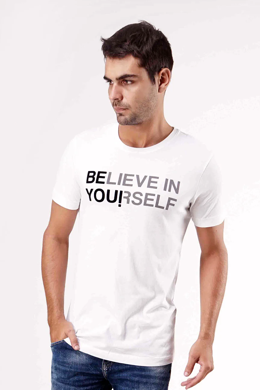 T-Shirt Lengan Pendek Insignia Offwhite Regular