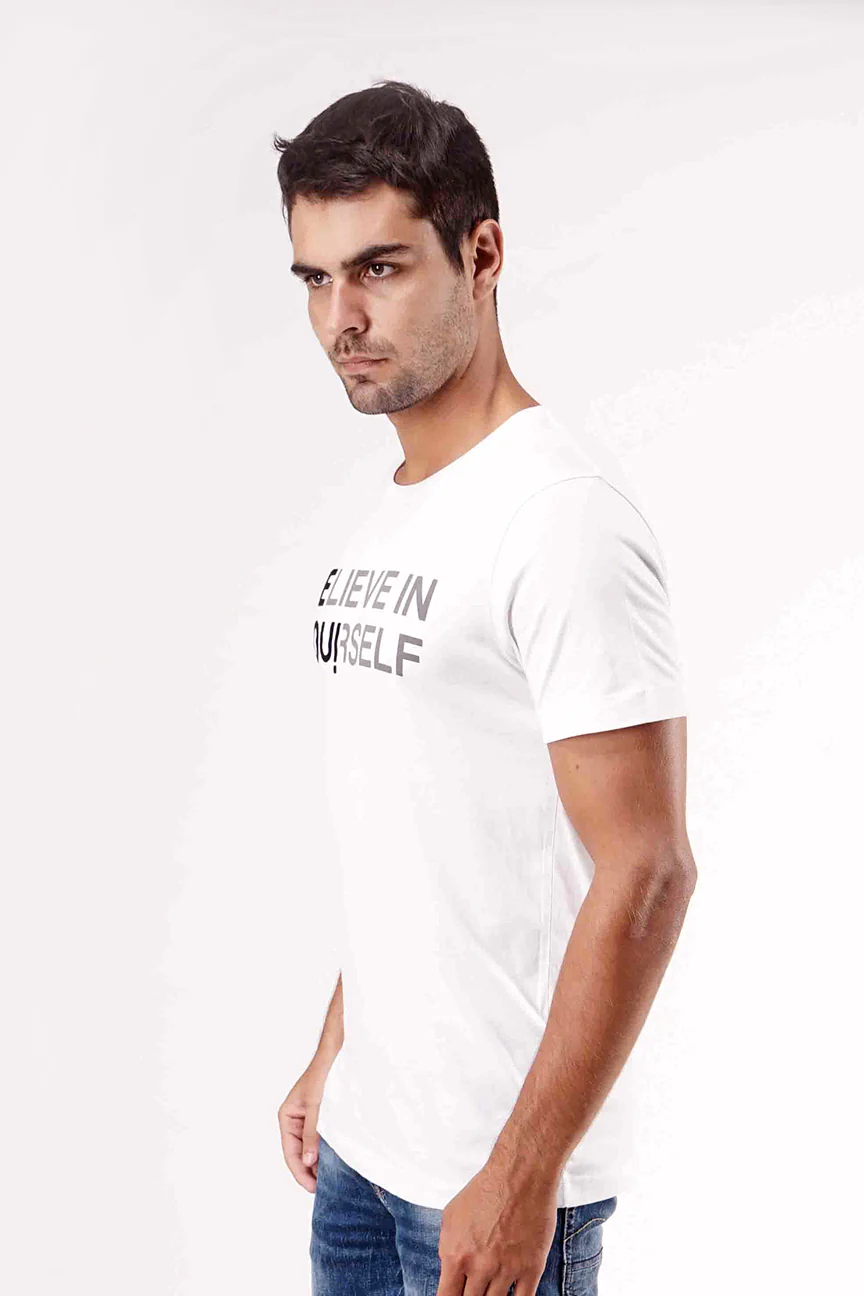 T-Shirt Lengan Pendek Insignia Offwhite Regular - Image 2