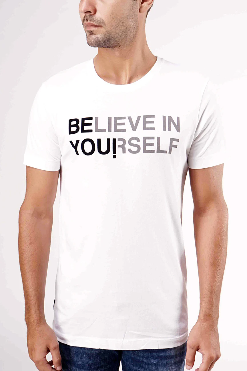 T-Shirt Lengan Pendek Insignia Offwhite Regular - Image 3