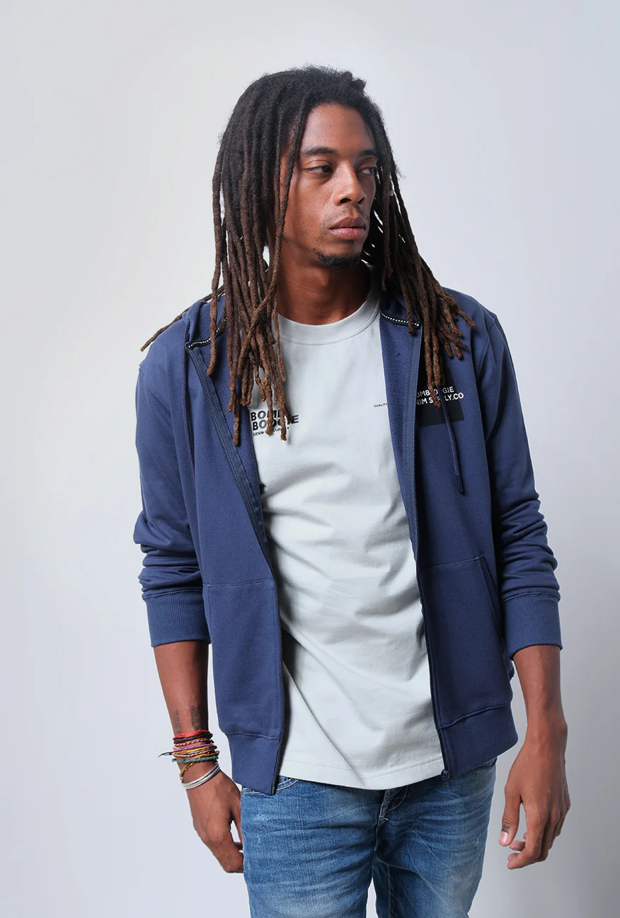 Jacket Hoodie Fortys Navy
