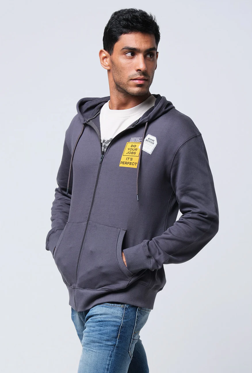 Jacket Hoodie Ruthnes Dark Grey