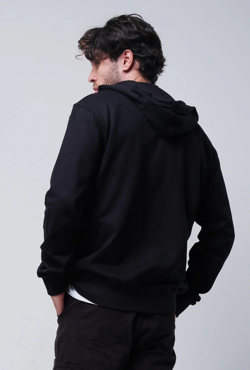 Jacket Hoodie Vestige Black - Image 4