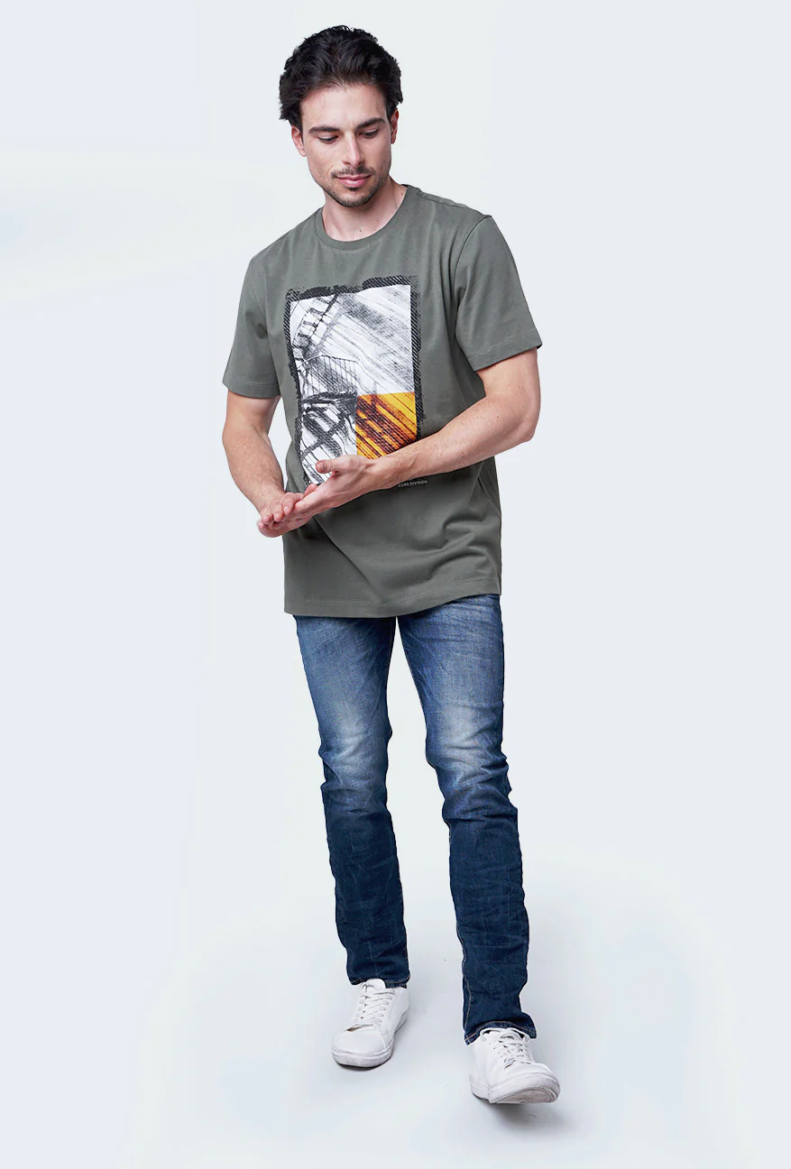 T-Shirt Lengan Pendek Jackster Army