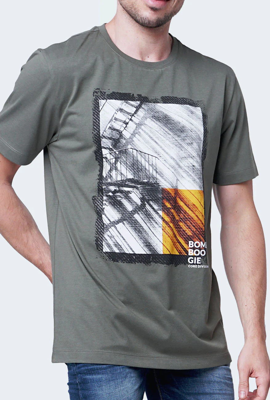 T-Shirt Lengan Pendek Jackster Army - Image 2