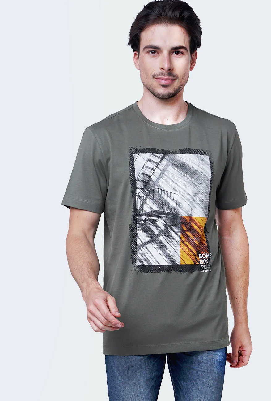 T-Shirt Lengan Pendek Jackster Army - Image 5