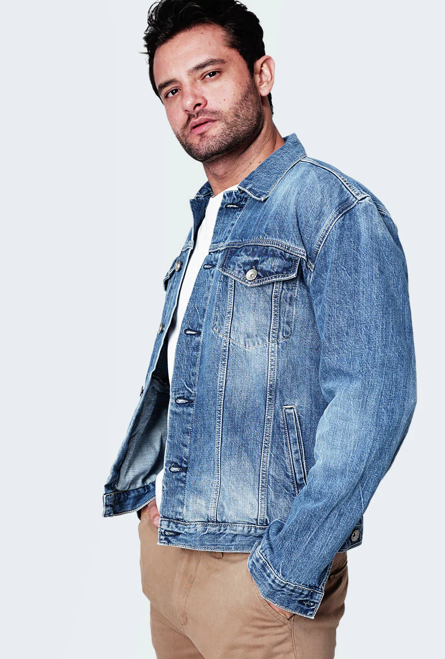 Jaket BB Denim Medium Blue - Image 3