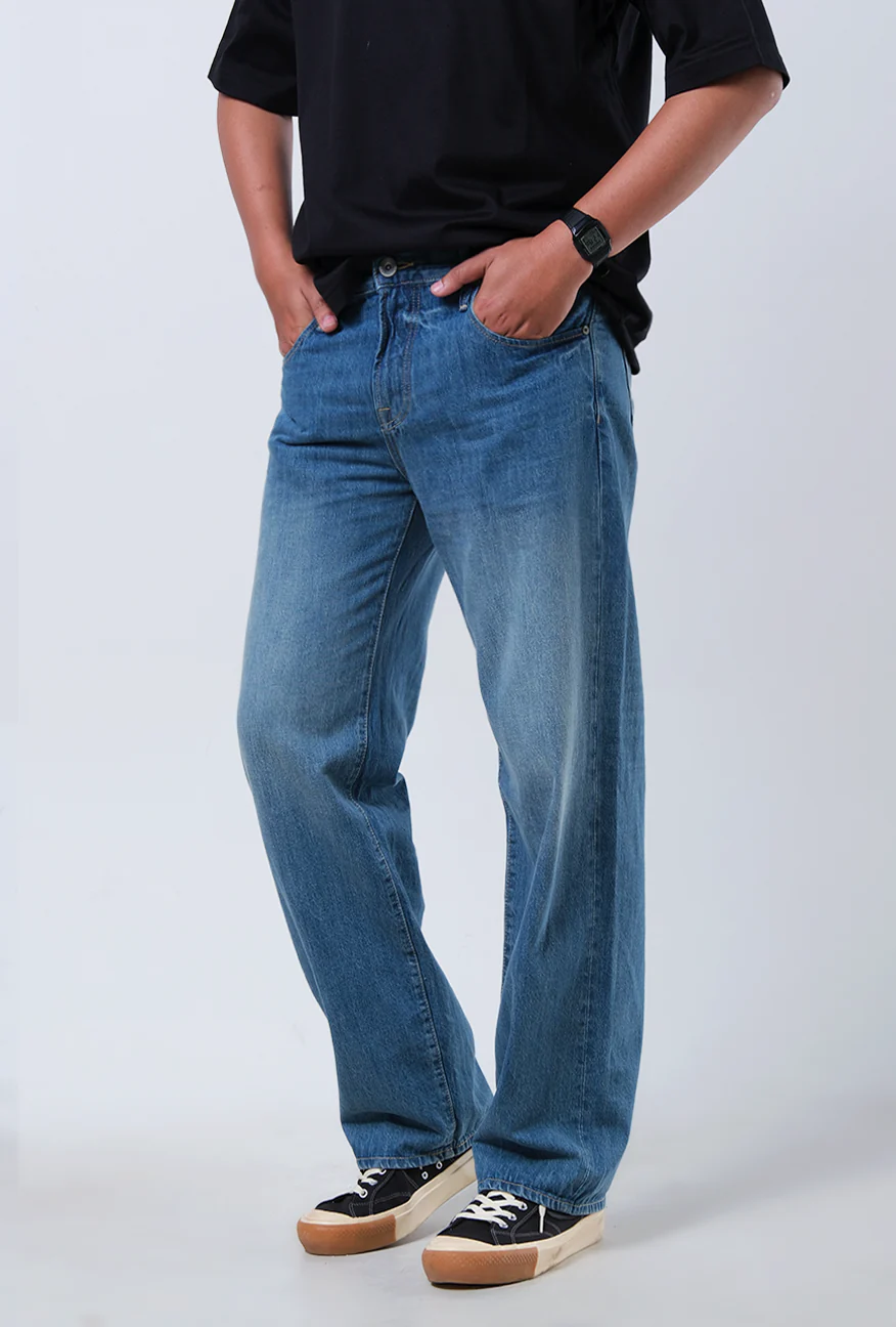 Jeans Loose K8 Light Blue - Image 3