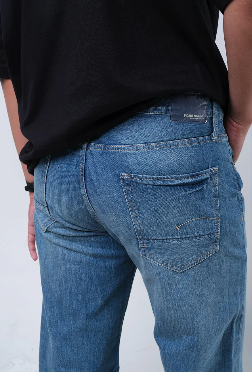Jeans Loose K8 Light Blue - Image 4