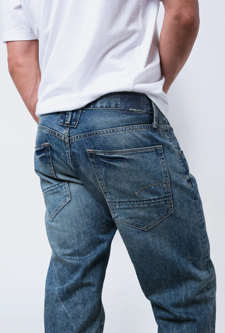 Jeans Regular K9 Series Medium Blue - Image 3