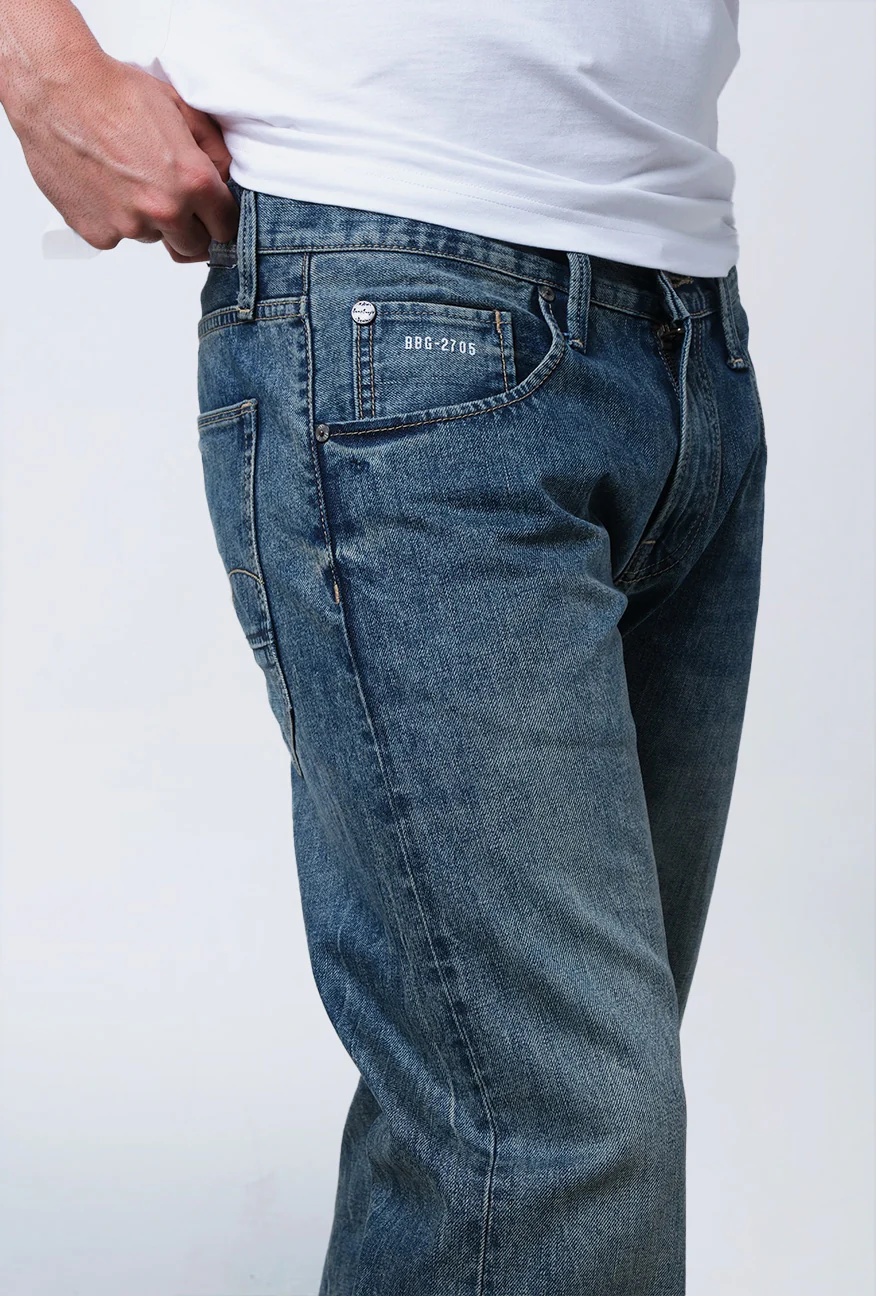 Jeans Regular K9 Series Medium Blue - Image 4