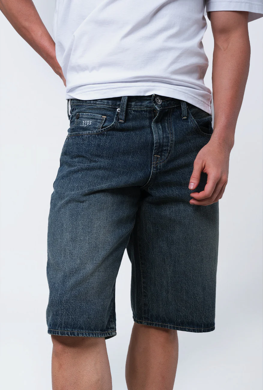 Jeans Short K02 Series Medium Blue - Image 3