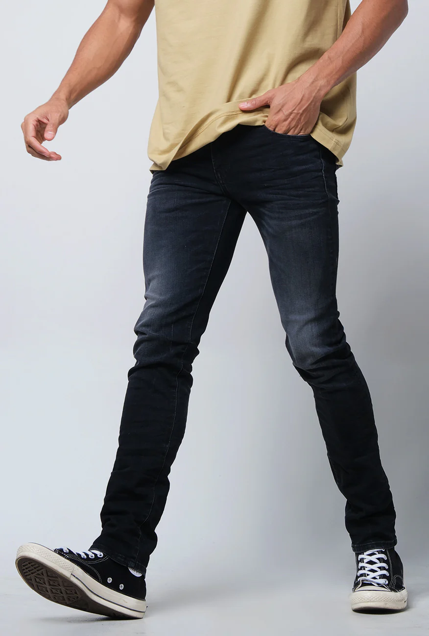Jeans Skinny I6 Series Black Grey - Image 4
