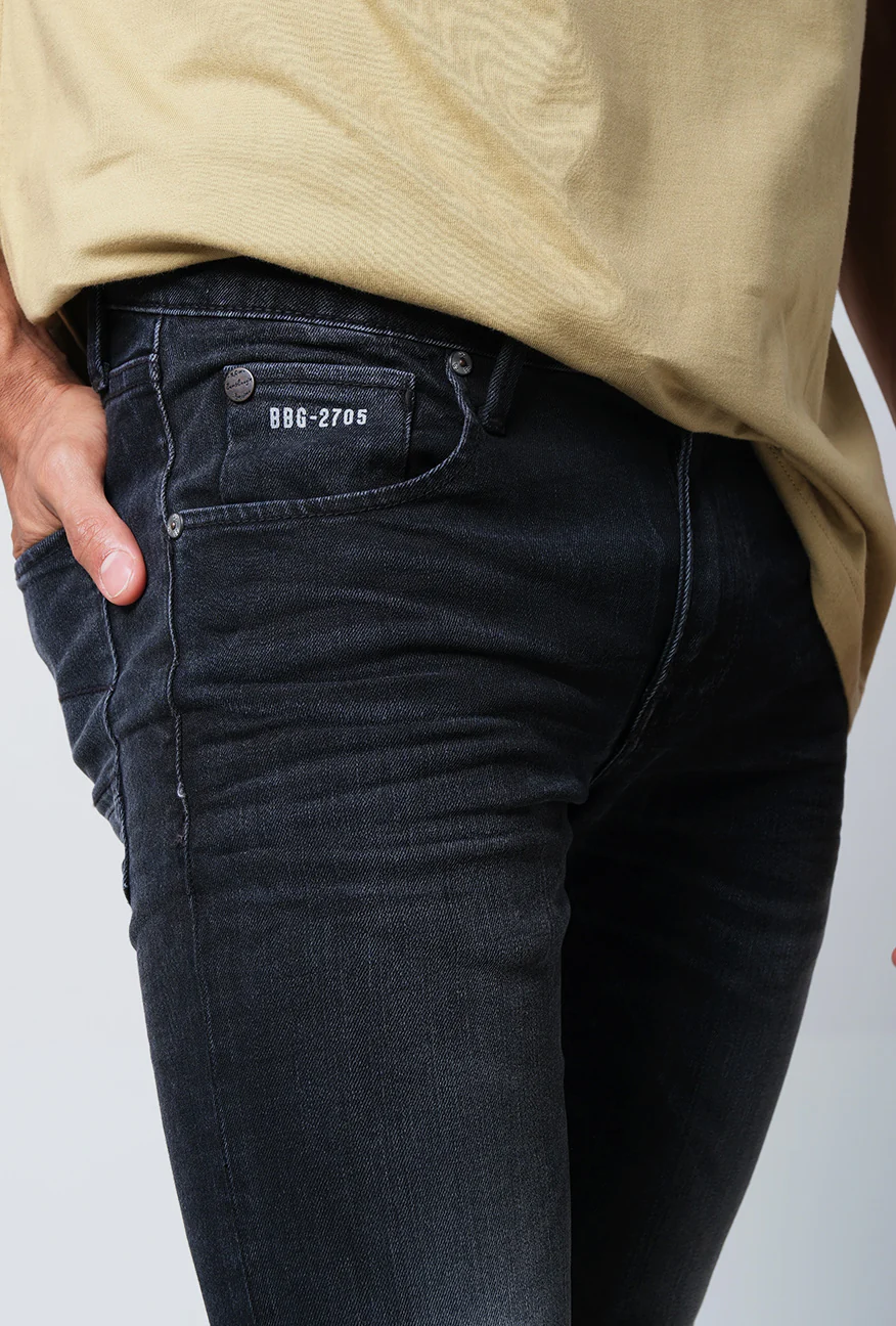 Jeans Skinny I6 Series Black Grey - Image 5