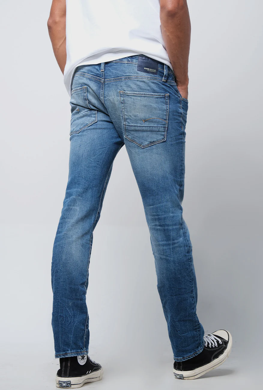 Jeans Skinny J7 Series Light Blue With Destroy - Image 4
