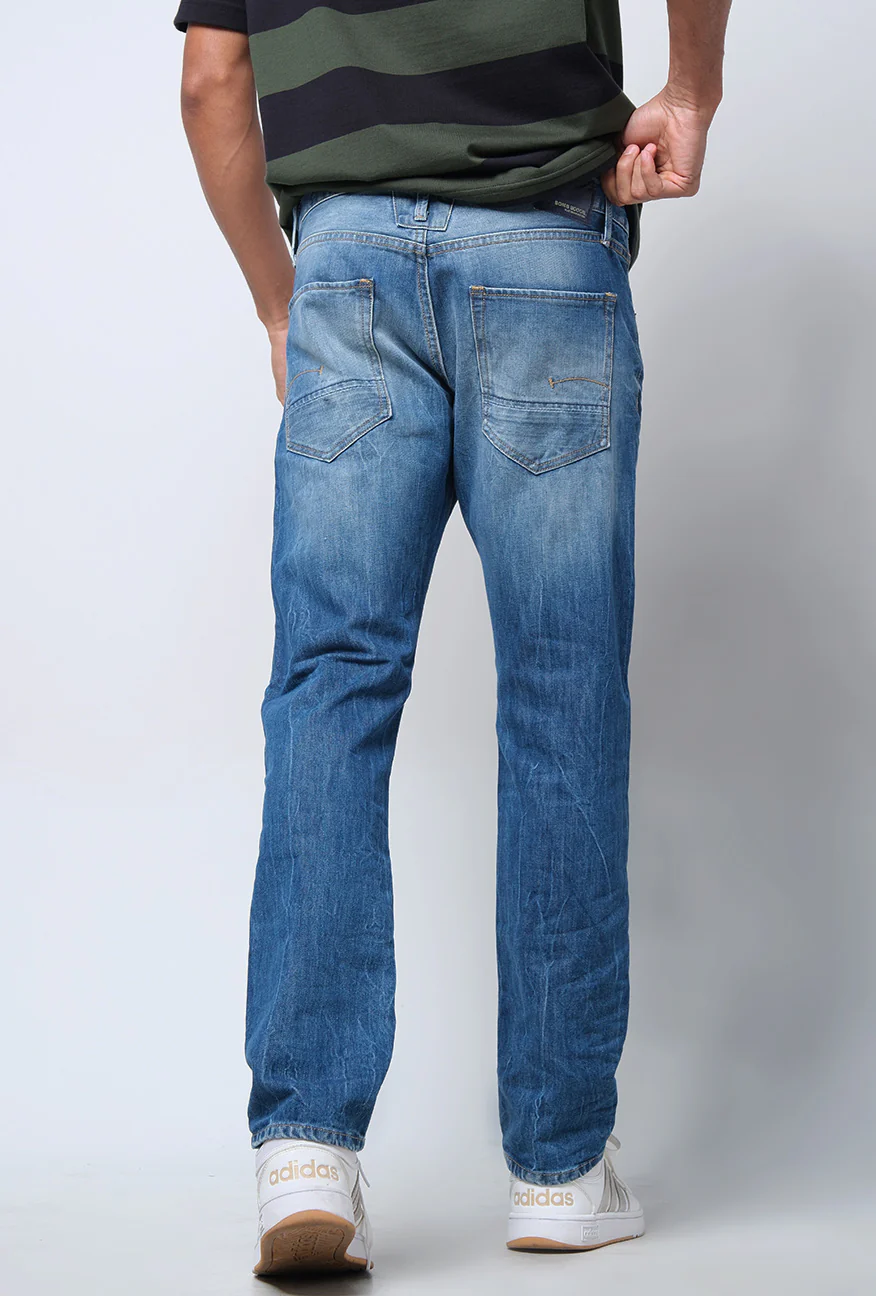 Jeans Slimfit J7 Series Light Blue With Destroy - Image 4