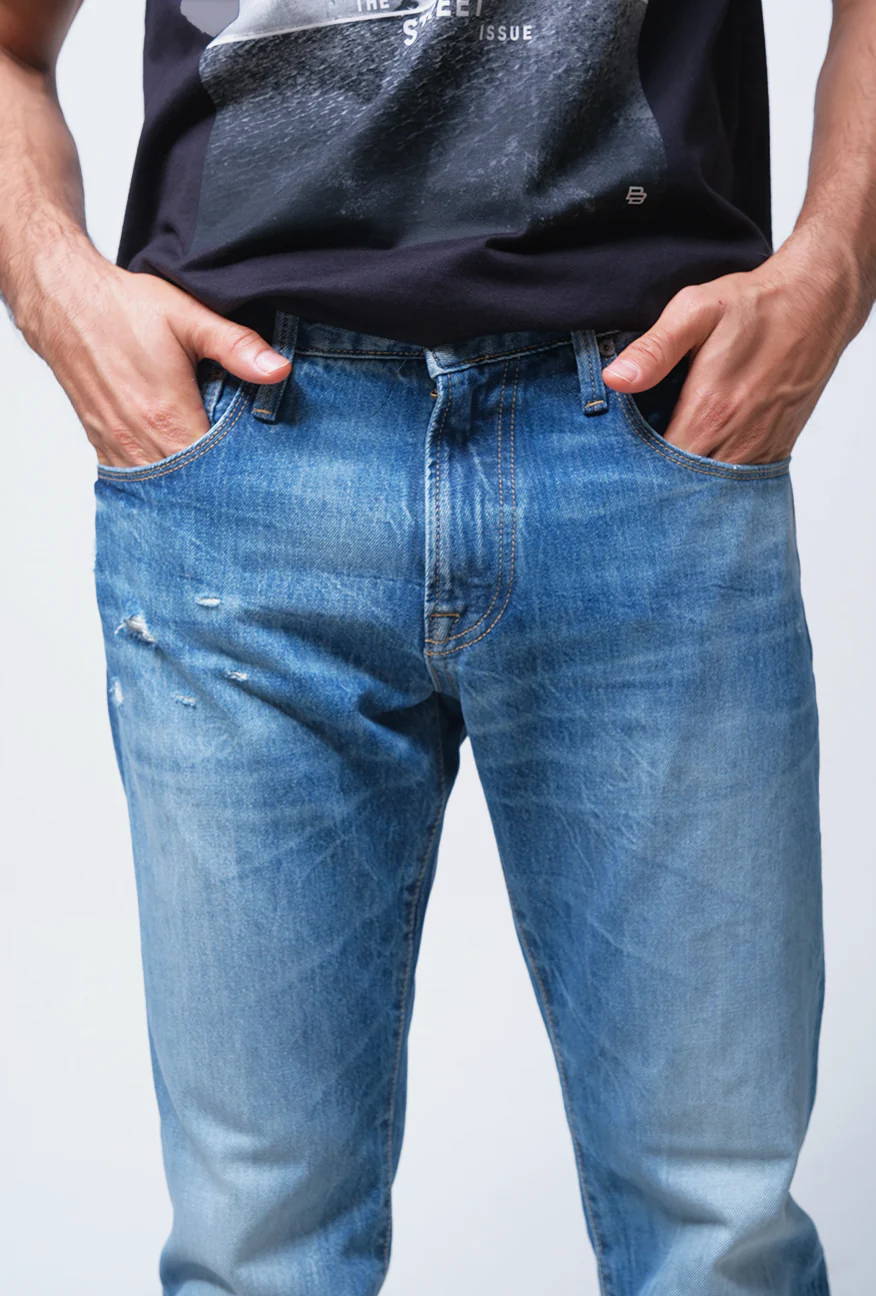 Jeans Slimfit K4 Series Light Blue - Image 4