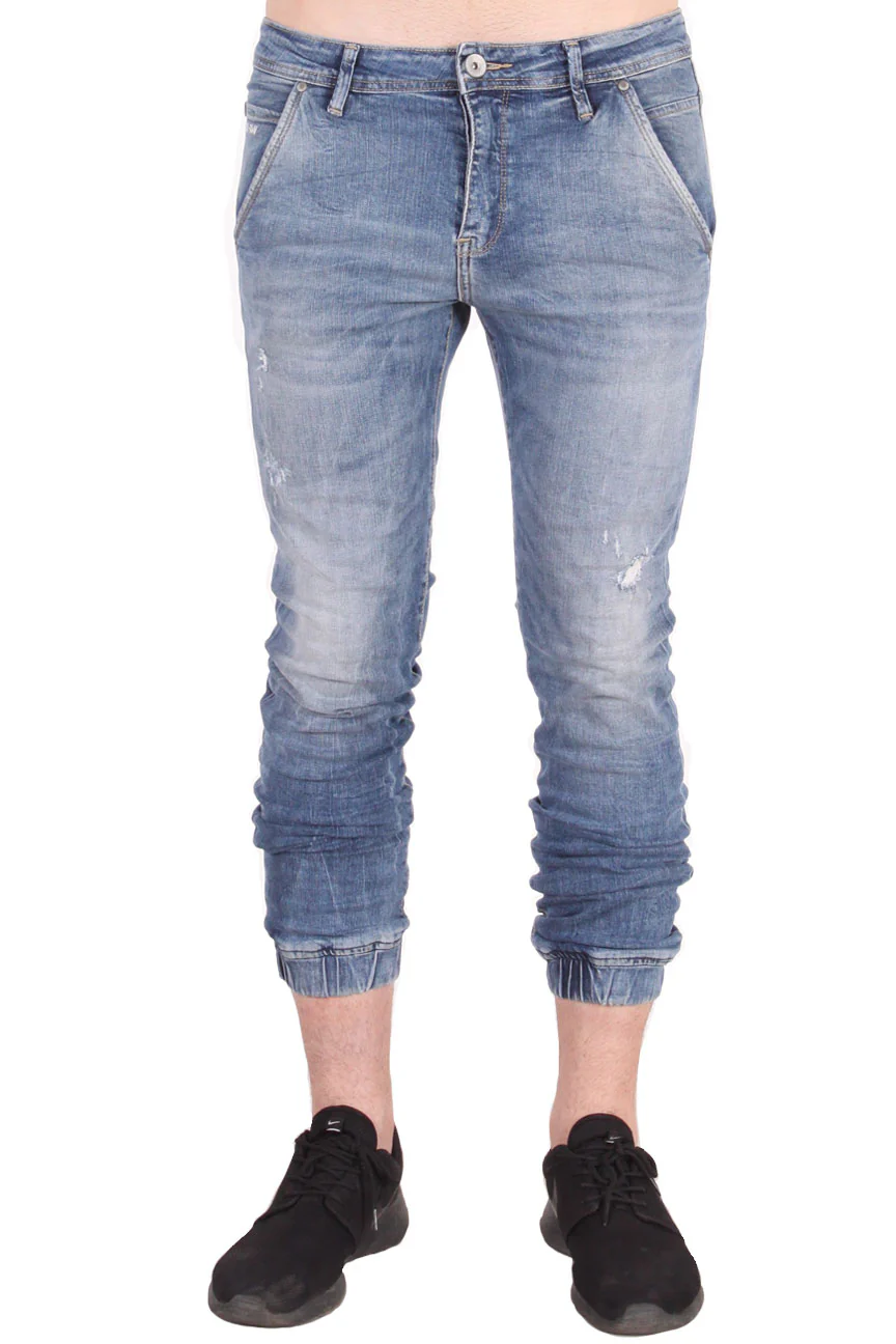 Celana Jogger 86 Series Light Blue