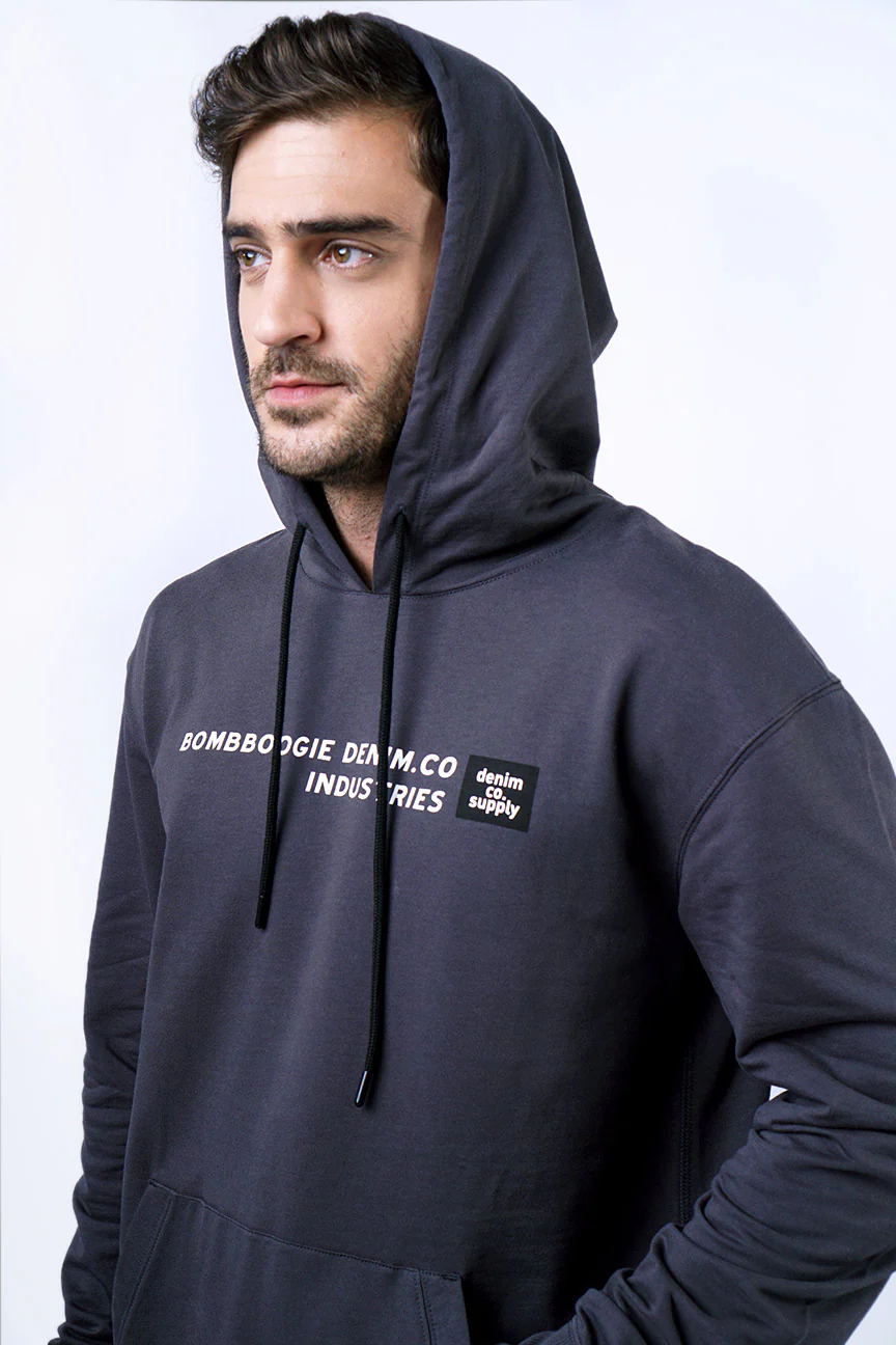 Sweater Hoodie Joshiper Dark Grey - Image 5