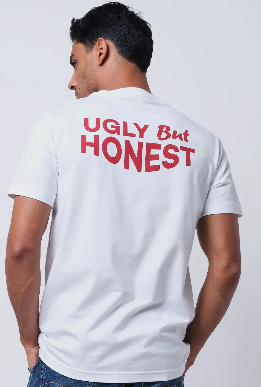 T-Shirt Lengan Pendek Regular Larenn Offwhite - Image 4
