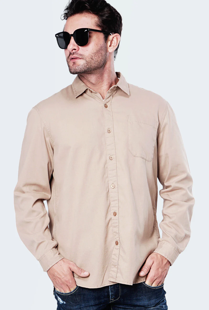 Kemeja Lengan Panjang Ottoman Cream - Image 5