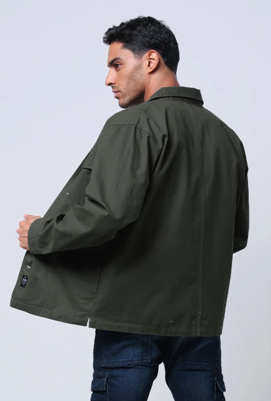 Kemeja Lengan Panjang Outer Eagle Army - Image 4