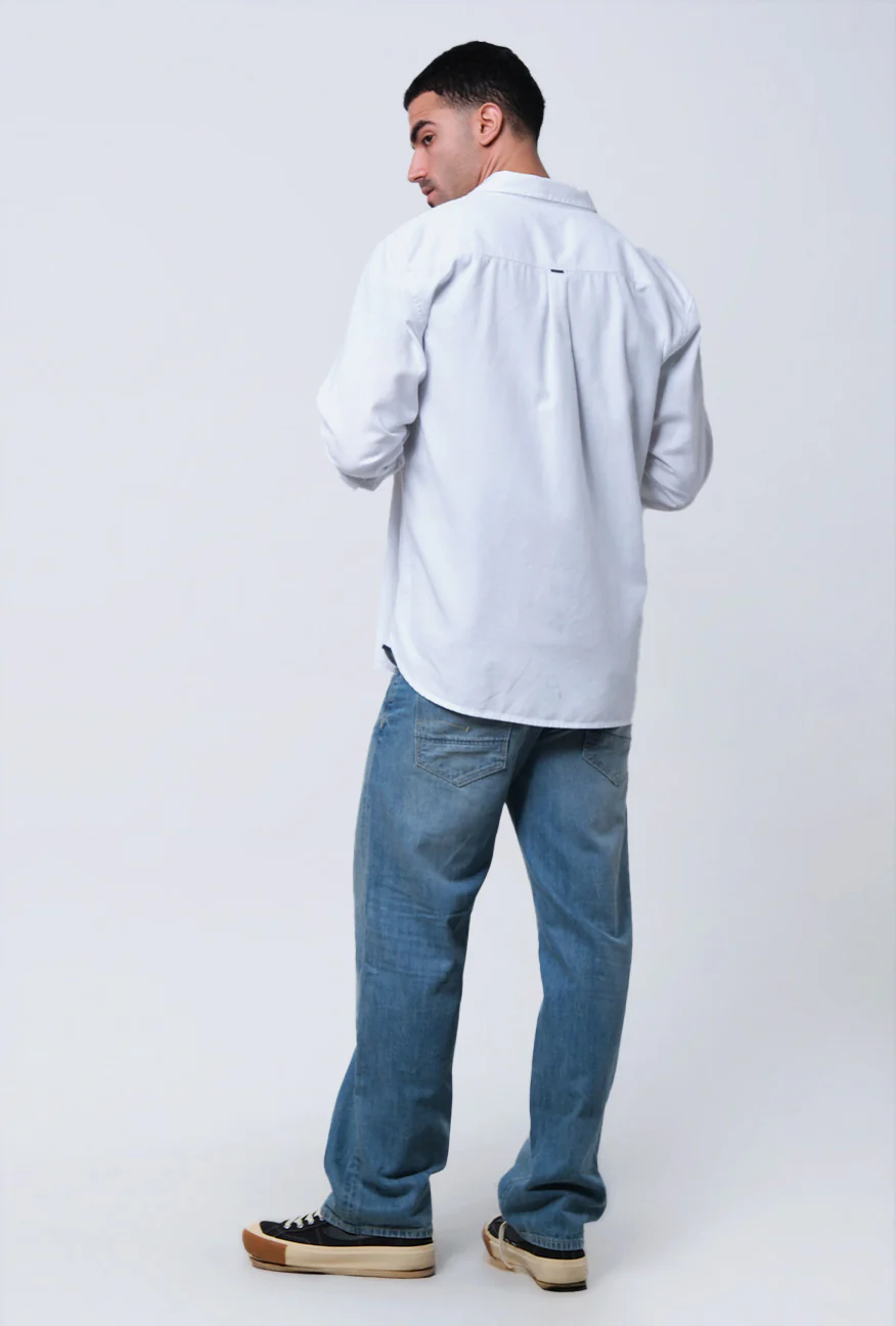 Kemeja Lengan Panjang Regular Conrad White - Image 3