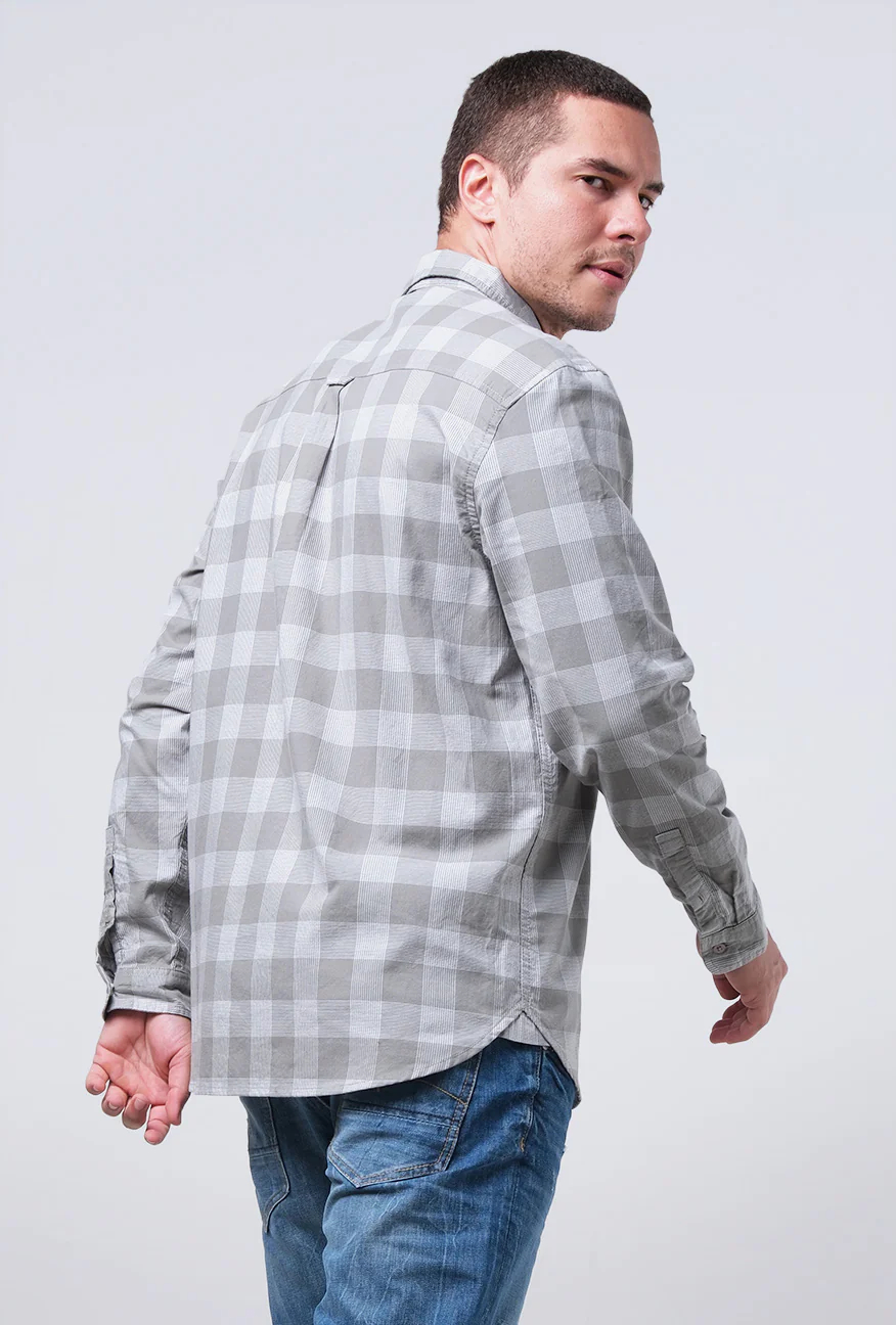 Kemeja Lengan Panjang Regular Versatile Dusty Green - Image 4