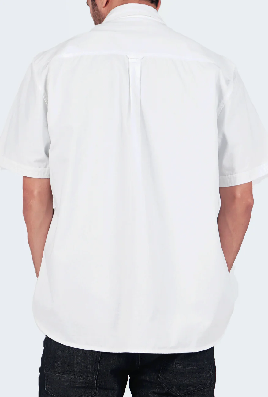 Kemeja Lengan Pendek Regular Eisley Offwhite - Image 5