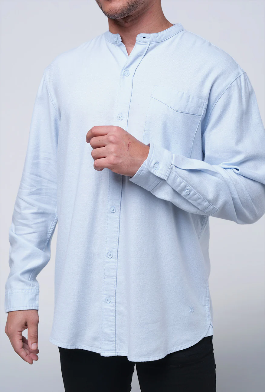 Koko Lengan Panjang Makata Baby Blue - Image 3