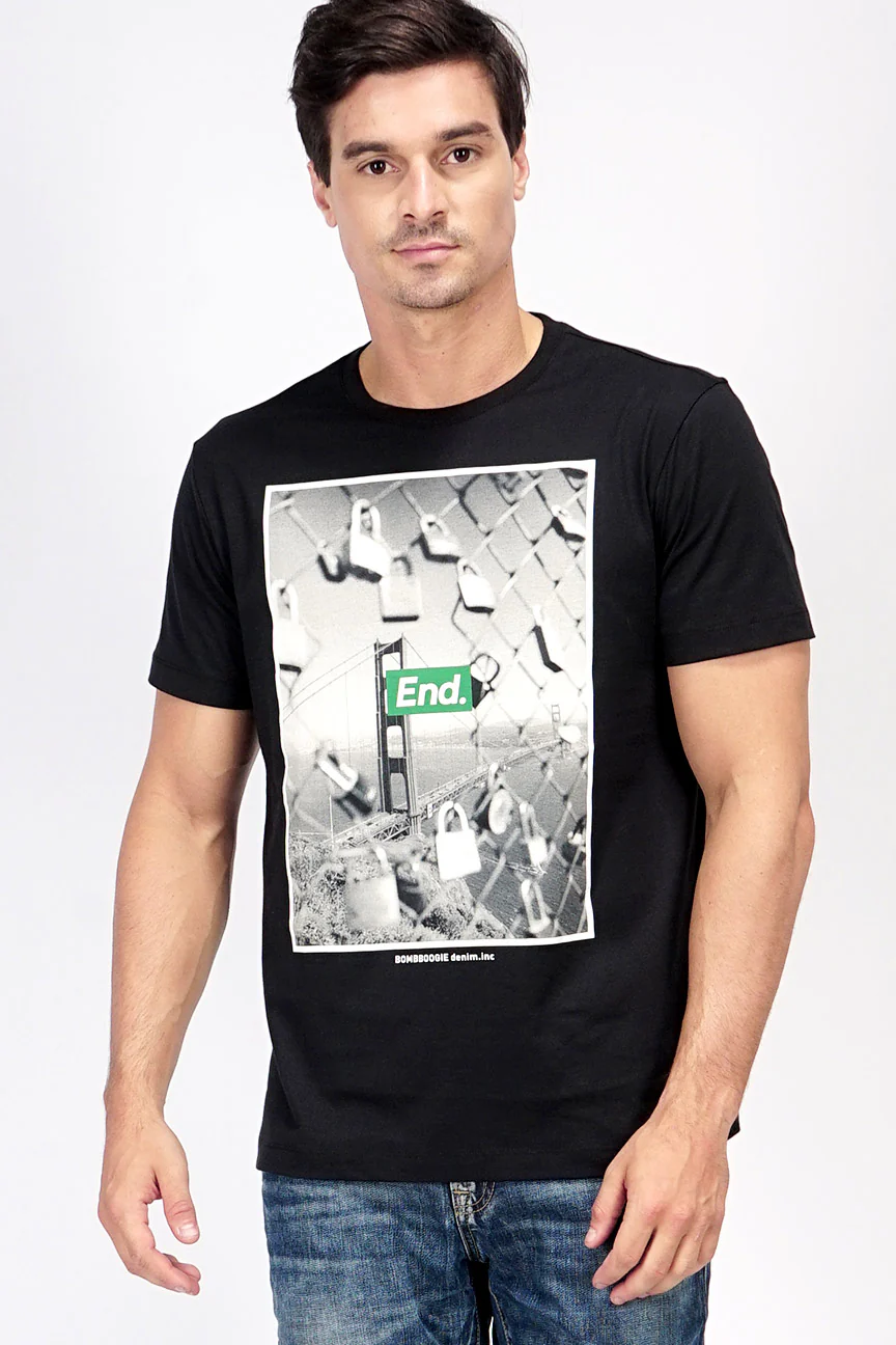 T-Shirt Lengan Pendek Lactraz Black