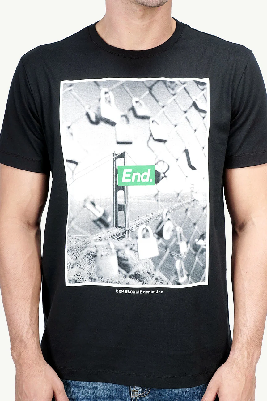 T-Shirt Lengan Pendek Lactraz Black - Image 3