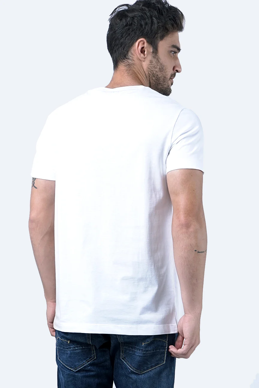 T-Shirt Lengan Pendek Leftys White - Image 4