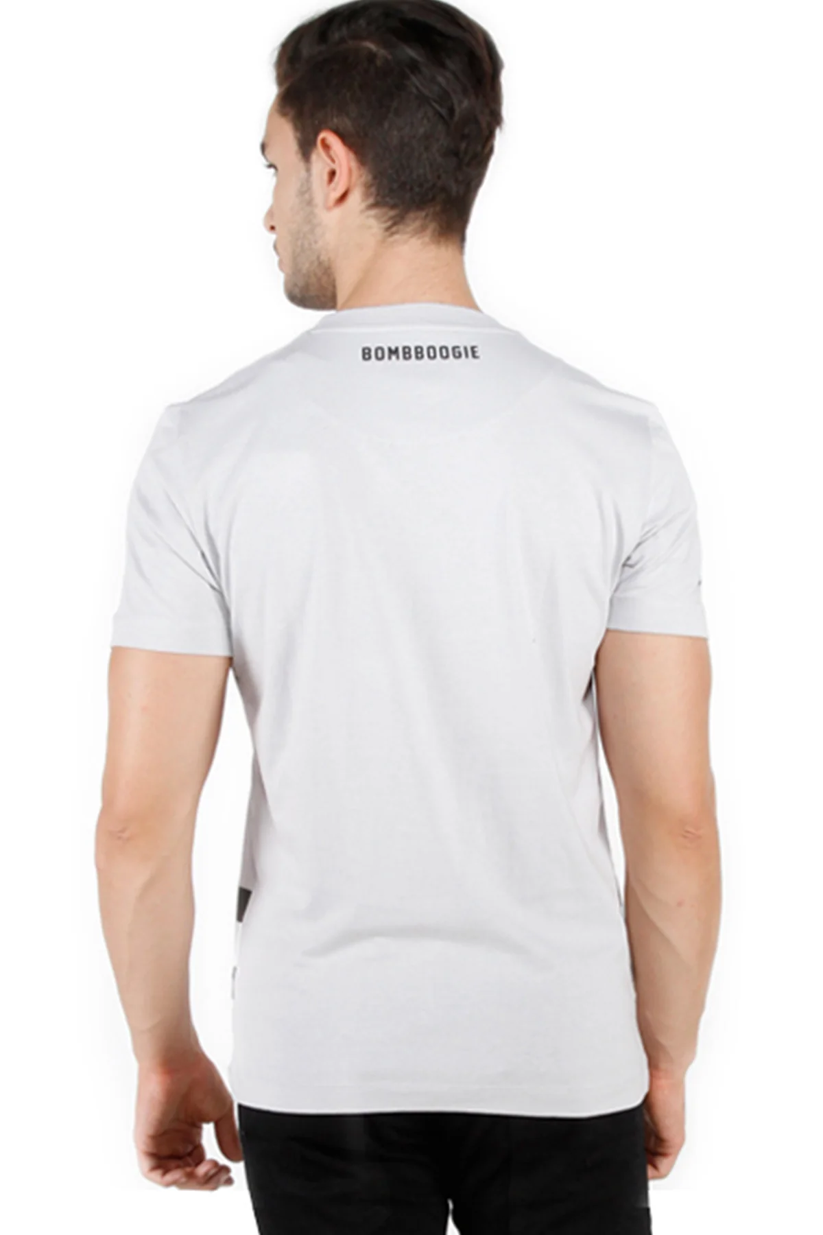 T-Shirt Lengan Pendek Light Eternity Grey - Image 3