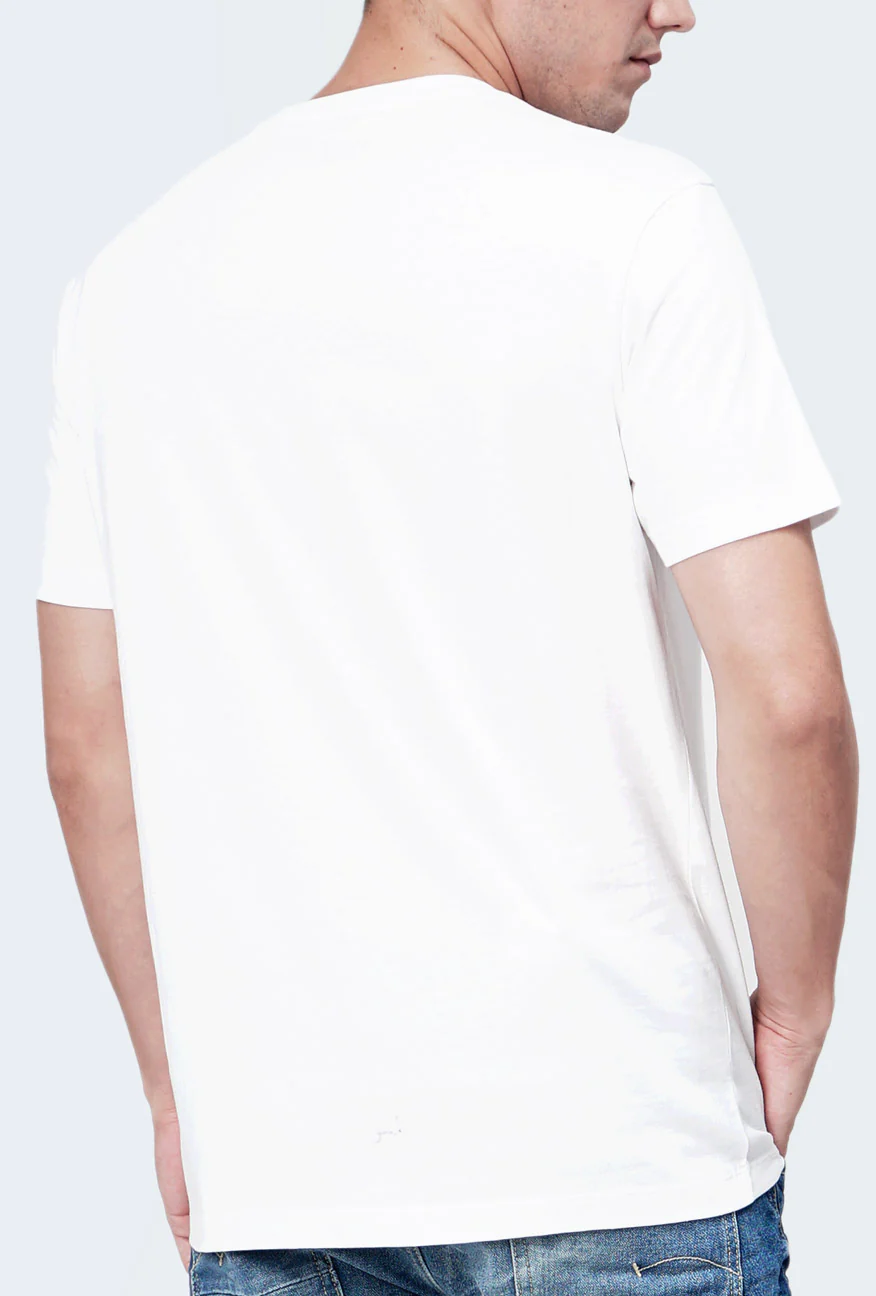 T-Shirt Lengan Pendek Luxel Offwhite - Image 5