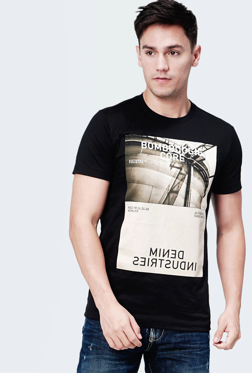T-Shirt Lengan Pendek Madions Black - Image 7