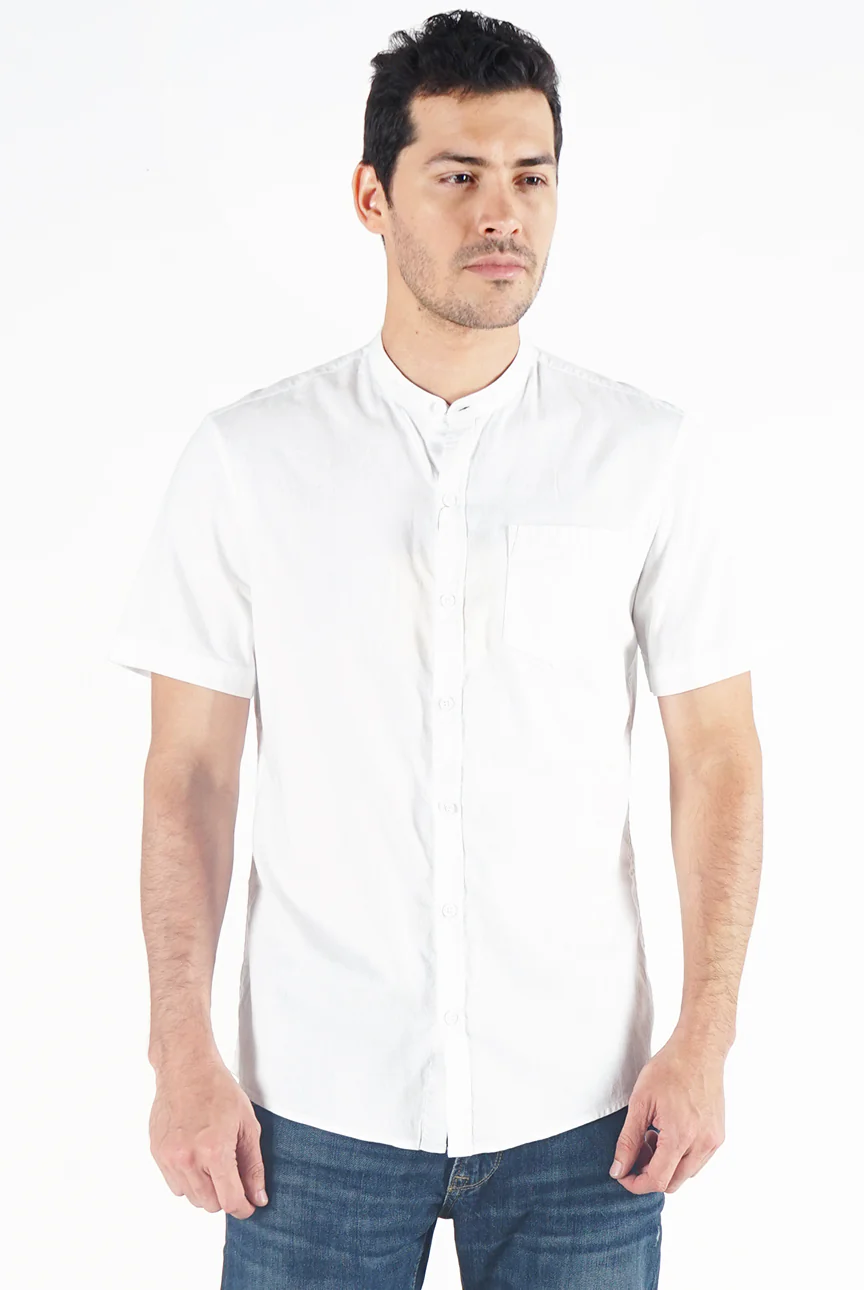 Kemeja Lengan Pendek Regular Magnus Offwhite