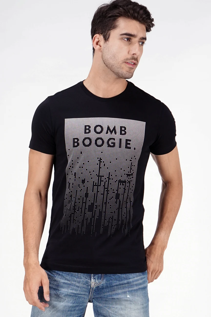 T-Shirt Lengan Pendek Mardip Black