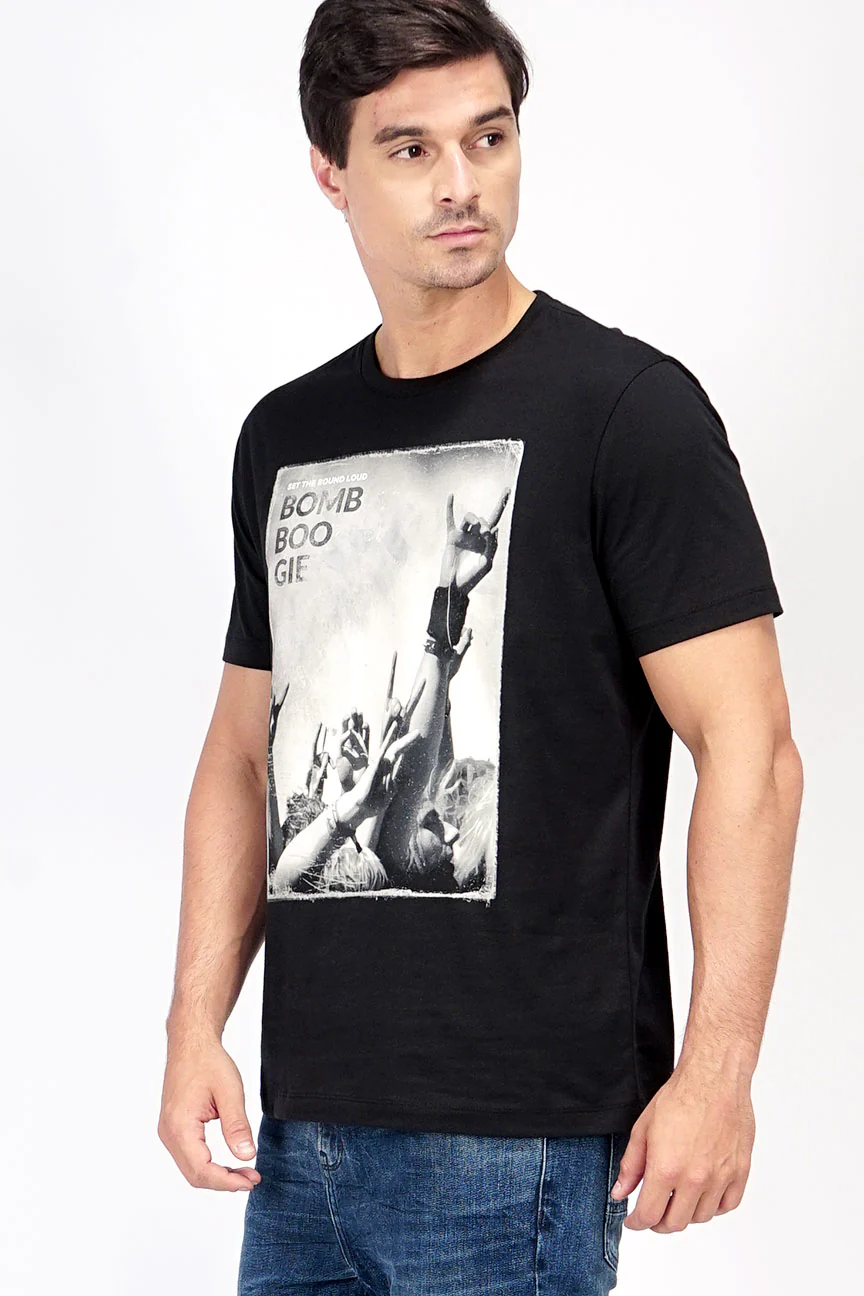 T-Shirt Lengan Pendek Mcfly Black - Image 2