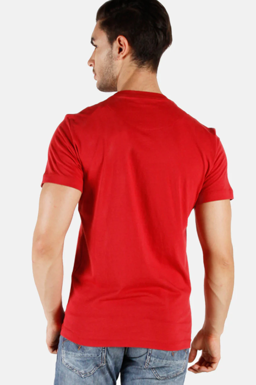 T-Shirt Lengan Pendek Move Run Maroon - Image 2