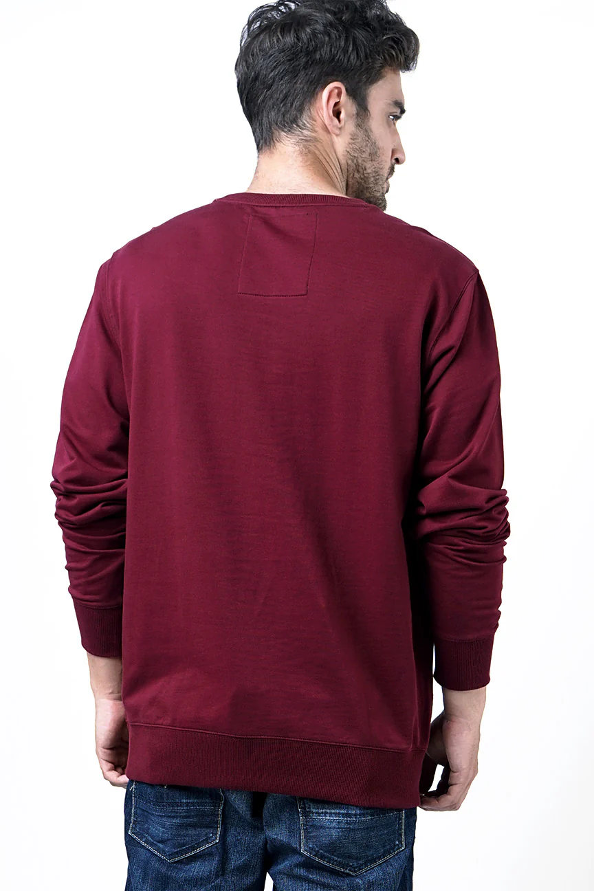 Sweater Myles Maroon - Image 5