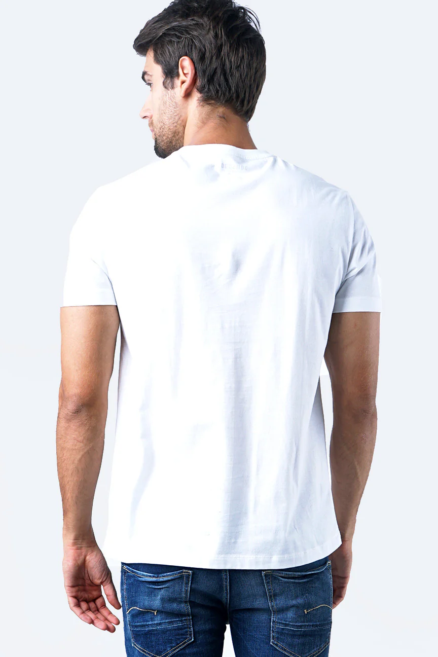 T-Shirt Lengan Pendek Nessville Offwhite - Image 5