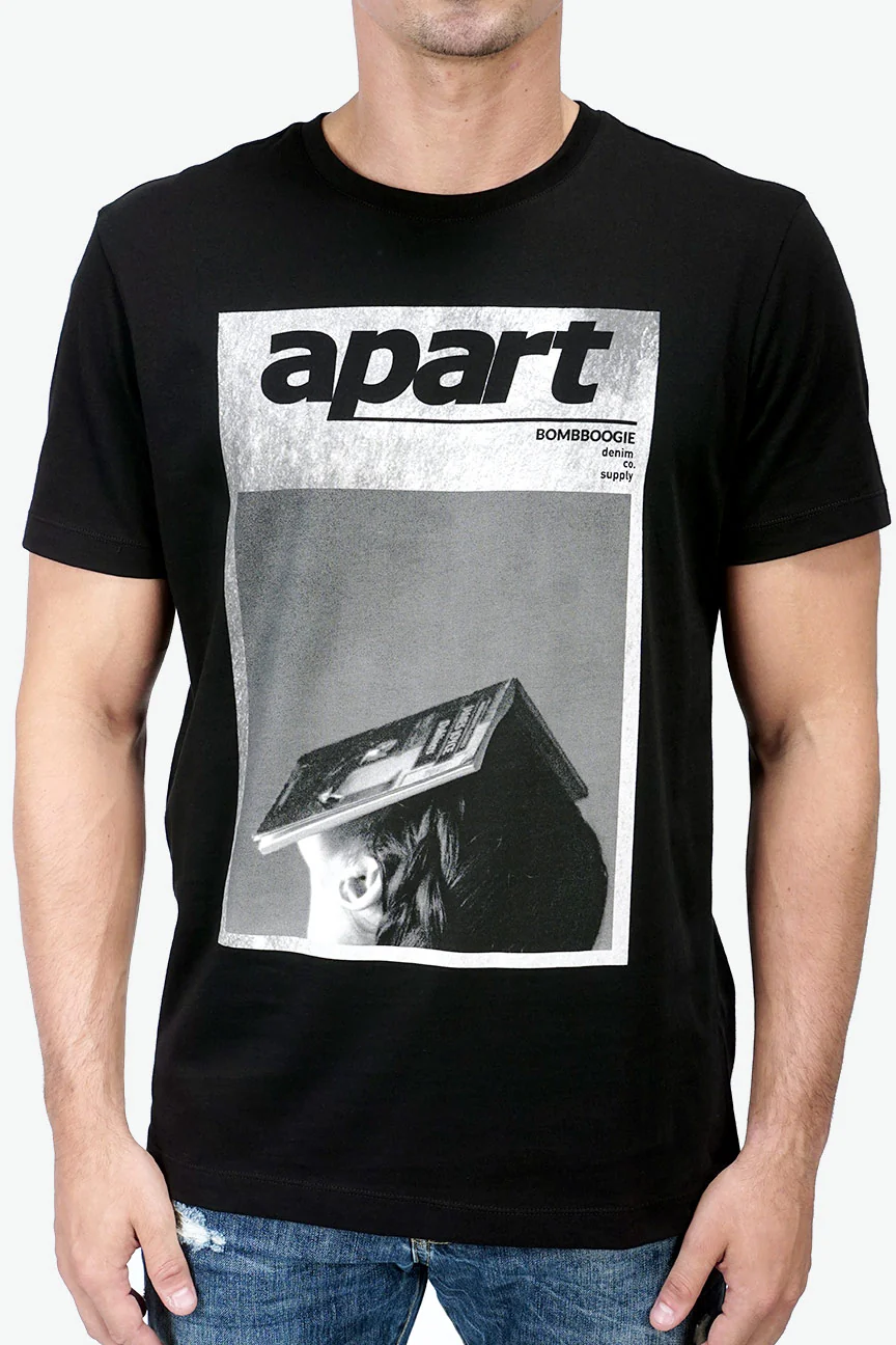 T-Shirt Lengan Pendek Nether Black - Image 4