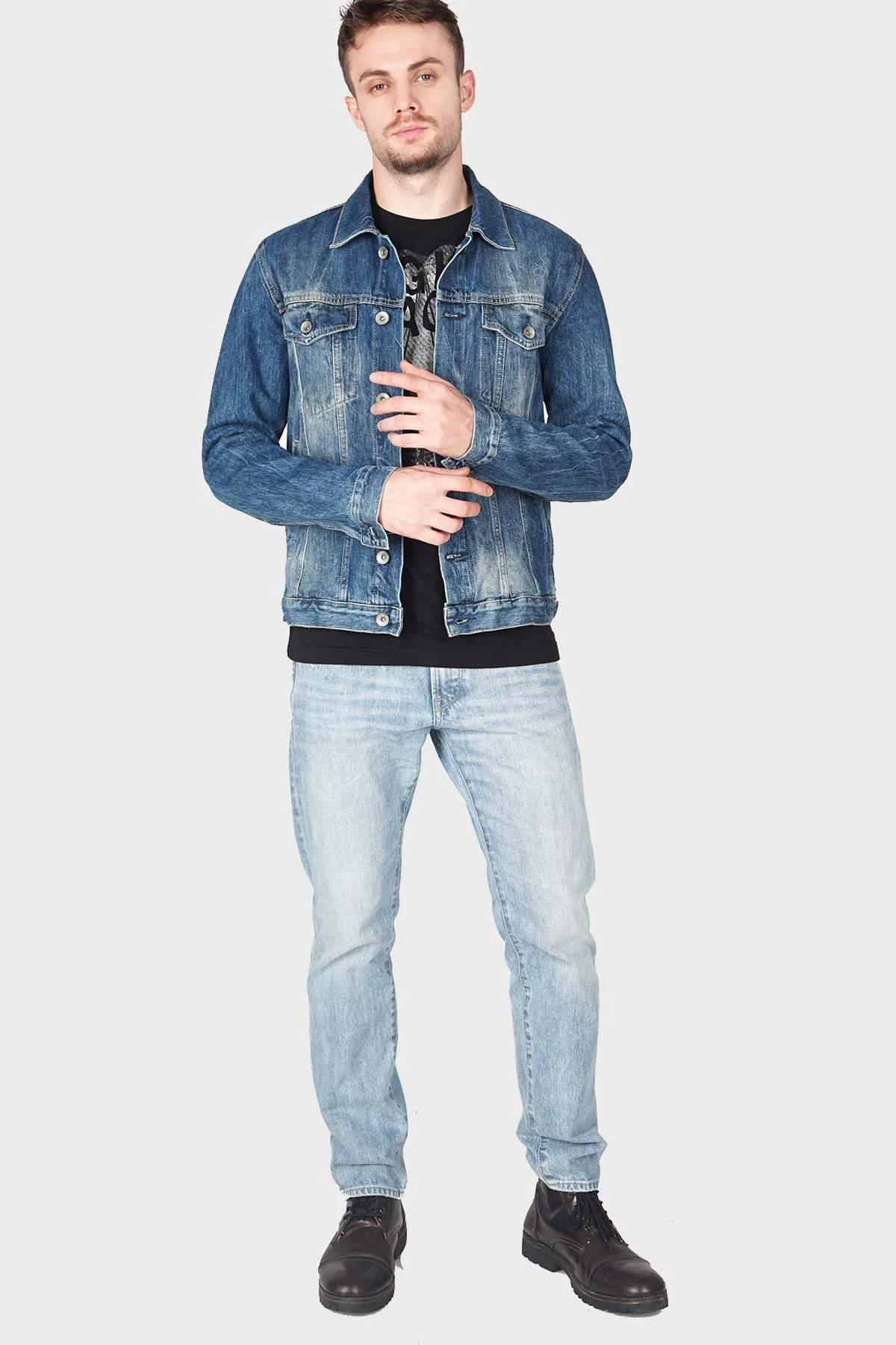 Jaket New Denim Bombboogie - Image 3