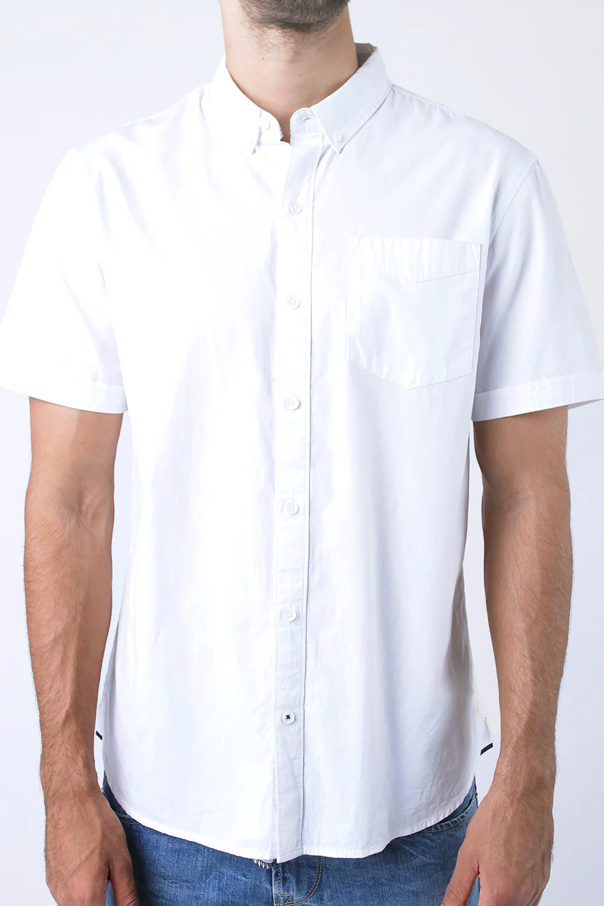 Kemeja Lengan Pendek Noki Offwhite - Image 5