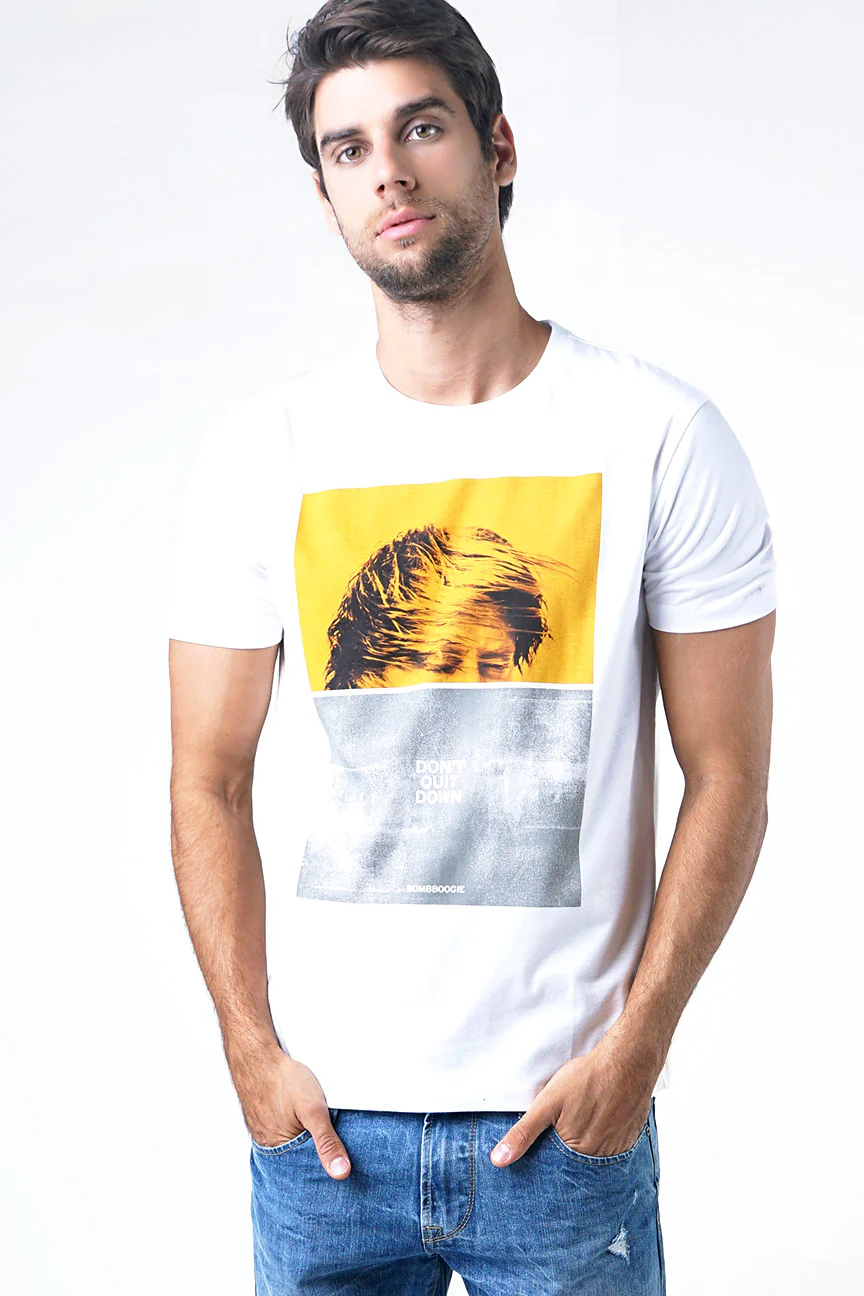 T-Shirt Lengan Pendek Nouvelo Offwhite